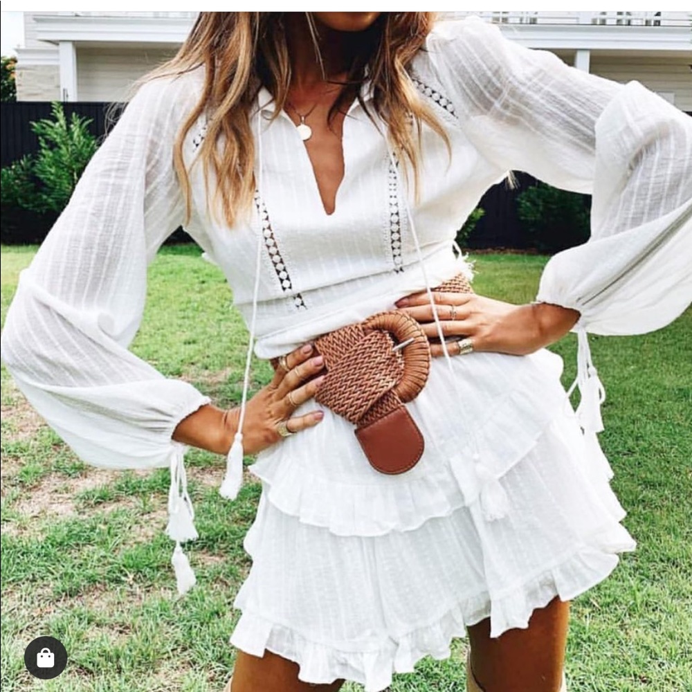 One of my favorite cute mini boho dresses
